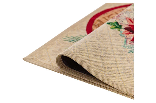 Дорожка для стола Mix&Match Home Мастерская подарков 44х140 см, гобелен, бежевый