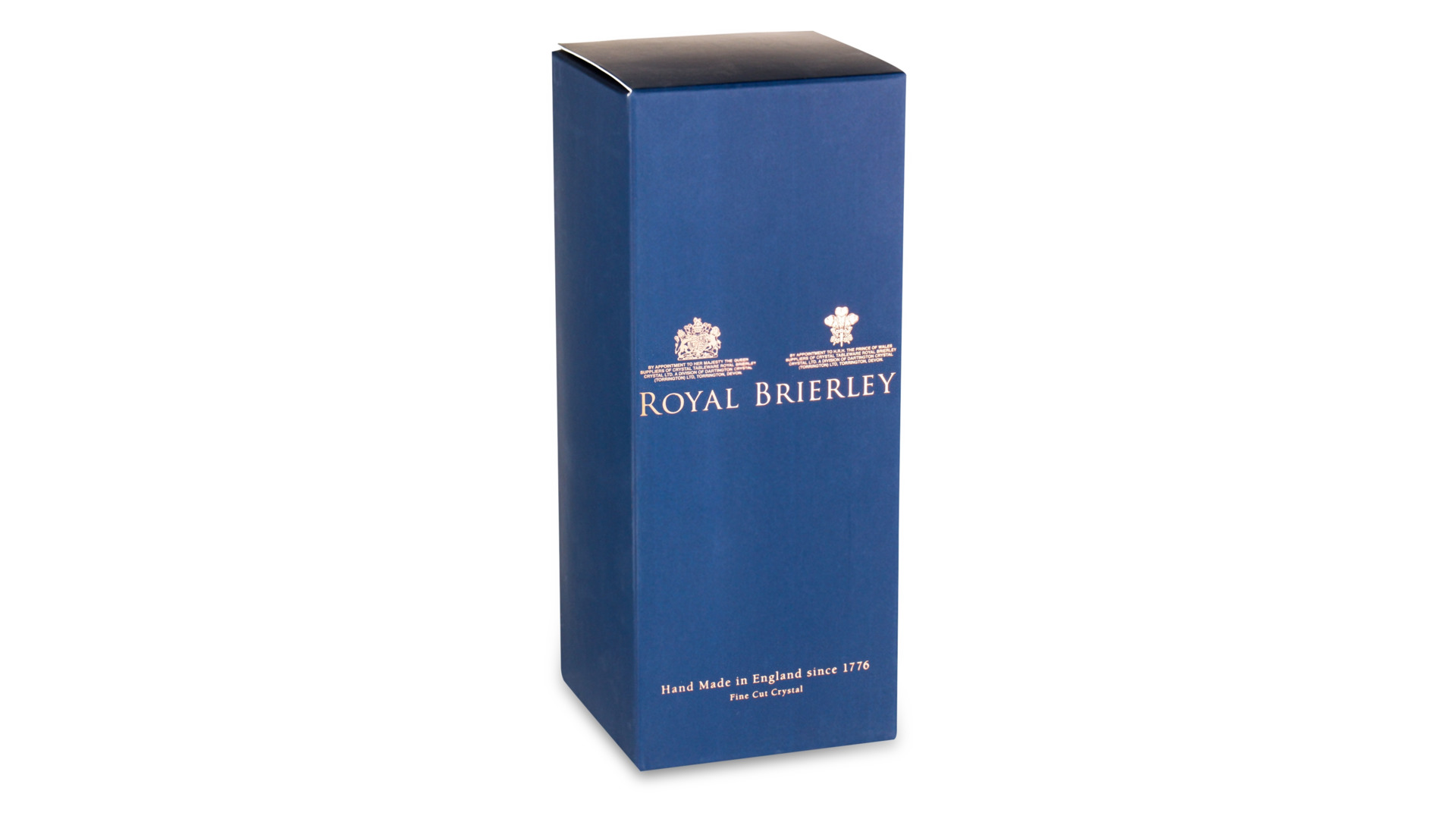 Штоф Royal Brierley Харрис 750 мл, хрусталь, голубой