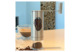 Кофемолка ручная на подставке AdHoc Mrs Bean 6,5х16 см, сталь нержавеющая, п/к