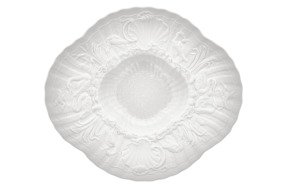 Блюдо Meissen Лебединый сервиз Белый бисквит 29,5 см, фарфор