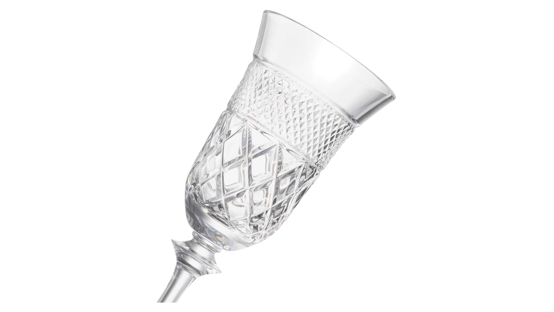 Набор фужеров для шампанского Cristal de Paris Новый Король Георг, 6 шт, хрусталь