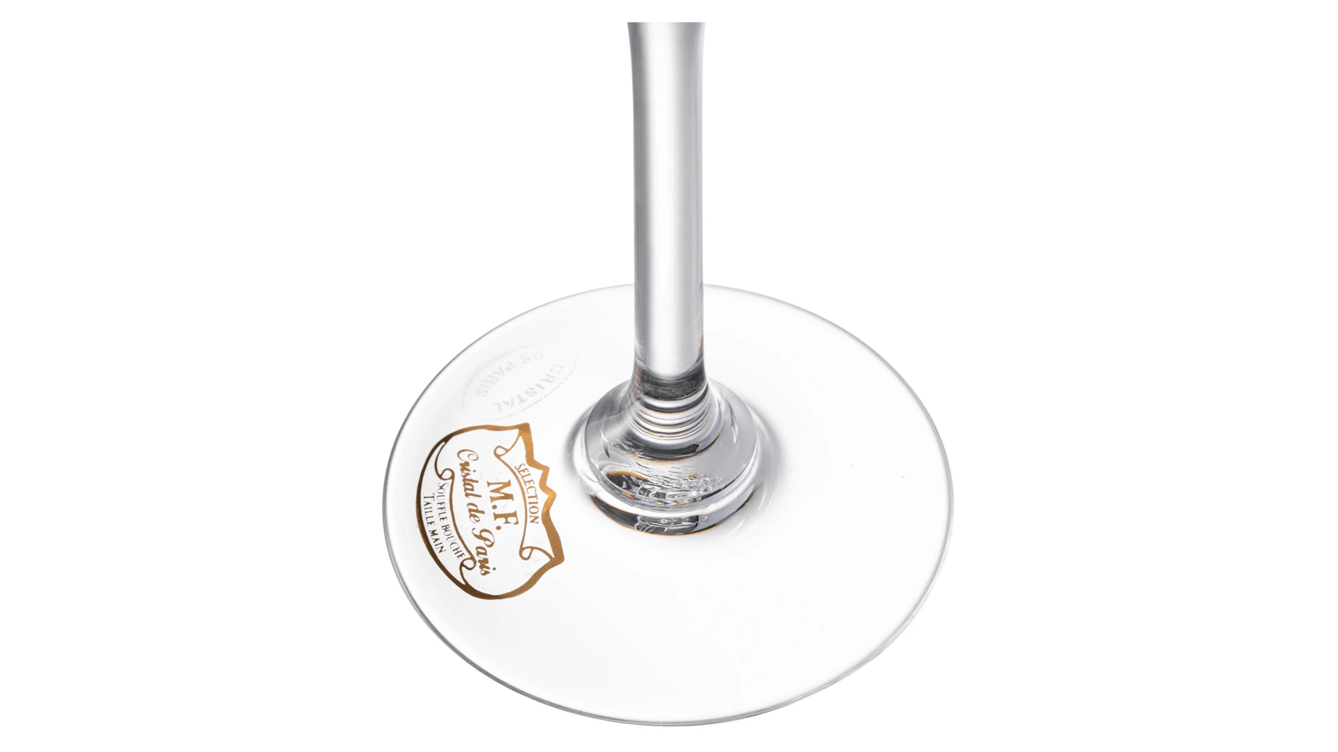 Набор фужеров для шампанского Cristal de Paris Новый Король Георг, 6 шт, хрусталь