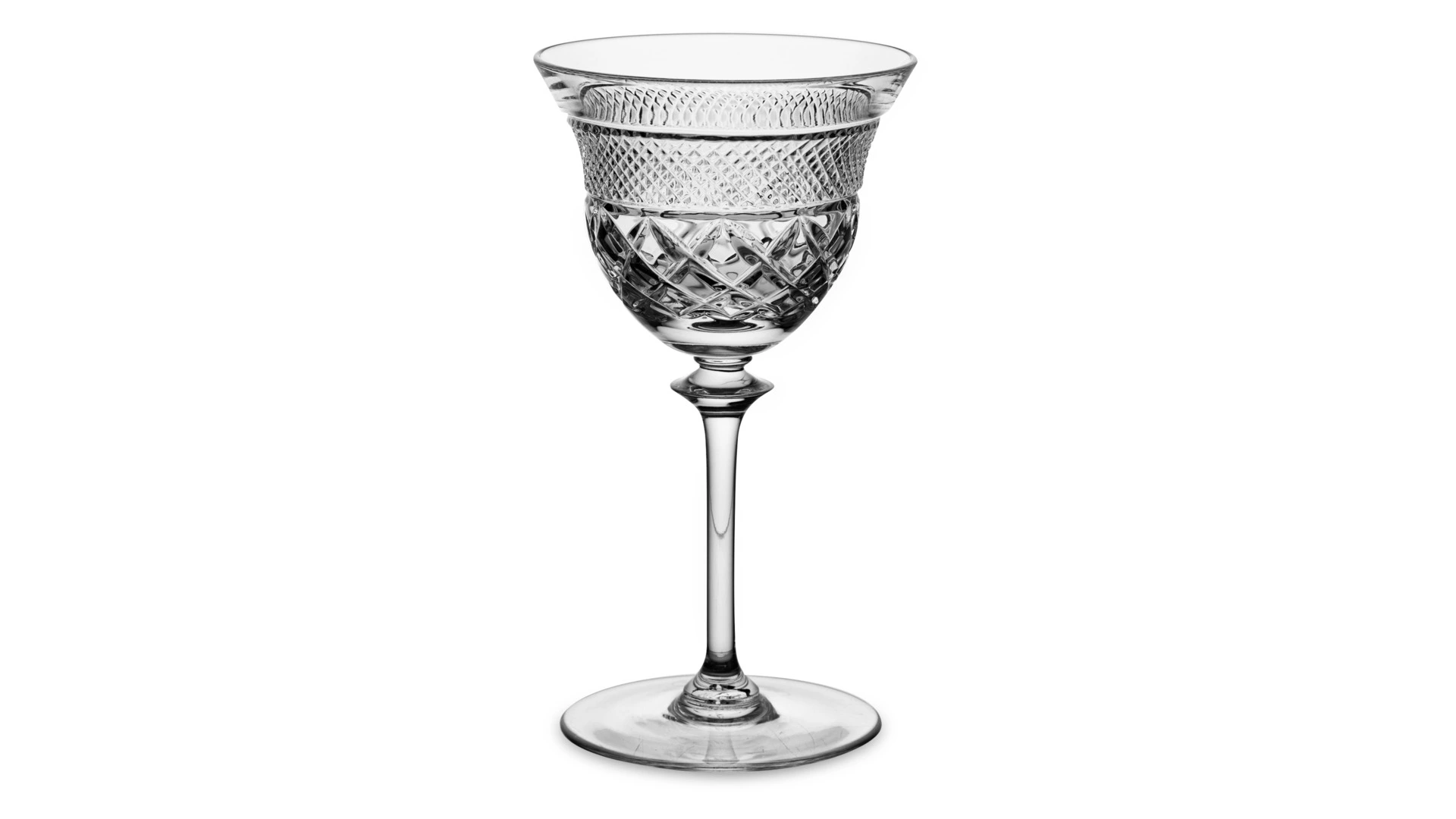 Набор бокалов для белого вина Cristal de Paris Новый Король Георг, 2 шт, хрусталь