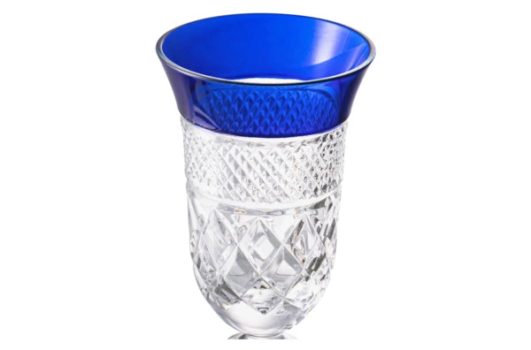 Набор фужеров для шампанского Cristal de Paris Новый Король Георг, 6 шт, хрусталь, 6 цветов