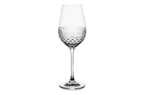Набор бокалов для белого вина Cristal de Paris Король Георг 350 мл, 6 шт, хрусталь