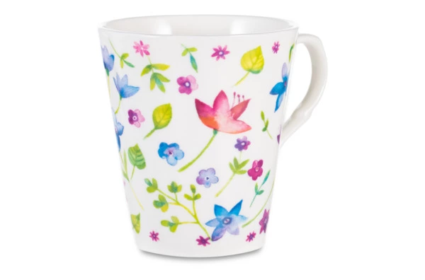Кружка Just Mugs Heritage Страстоцвет 370 мл, фарфор костяной