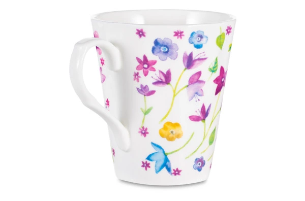 Кружка Just Mugs Heritage Страстоцвет 370 мл, фарфор костяной