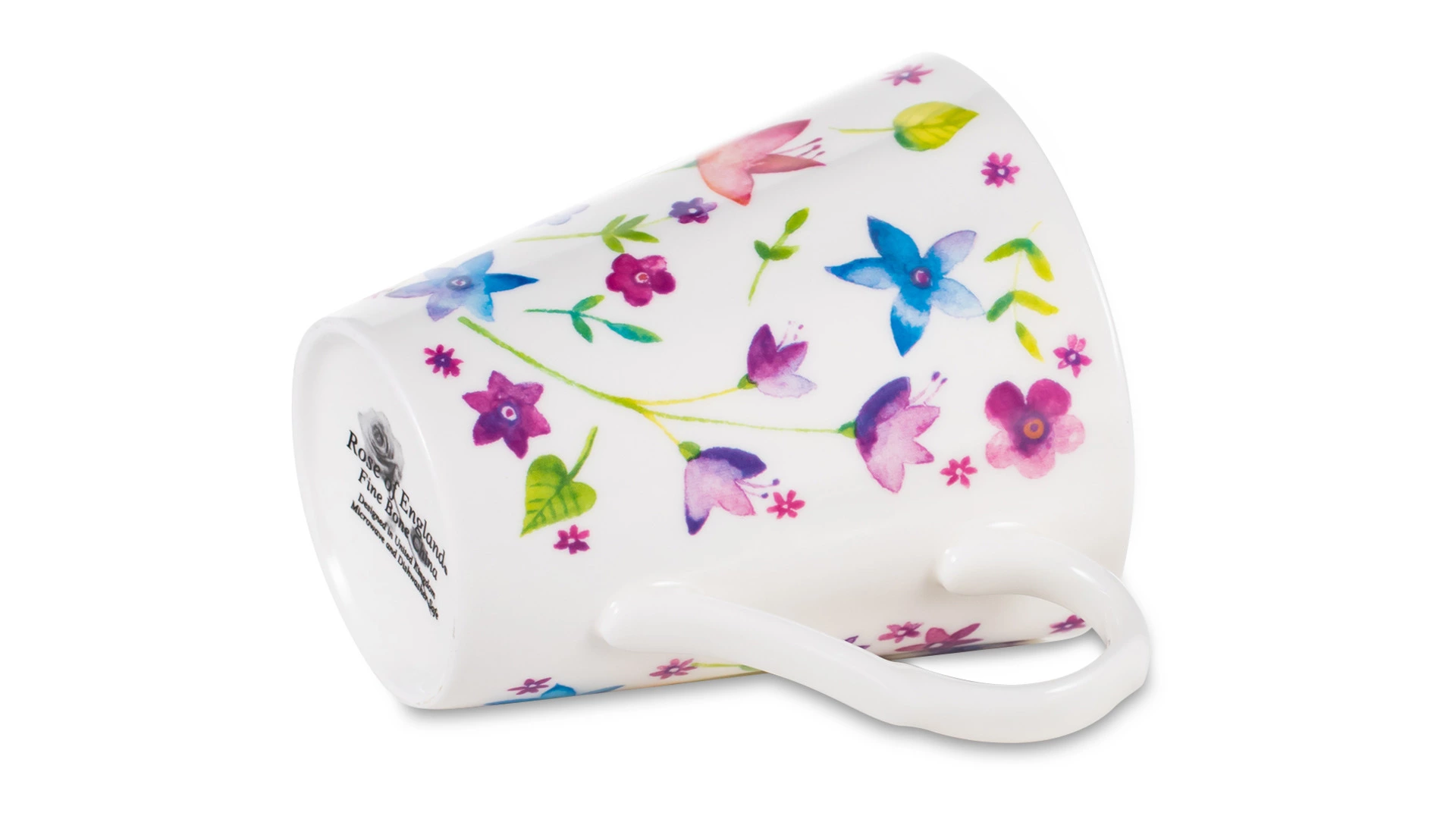 Кружка Just Mugs Heritage Страстоцвет 370 мл, фарфор костяной