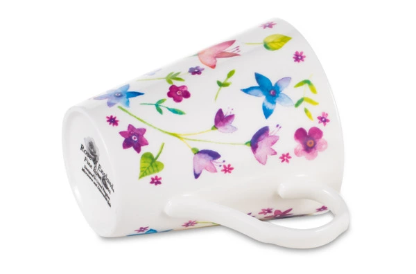 Кружка Just Mugs Heritage Страстоцвет 370 мл, фарфор костяной