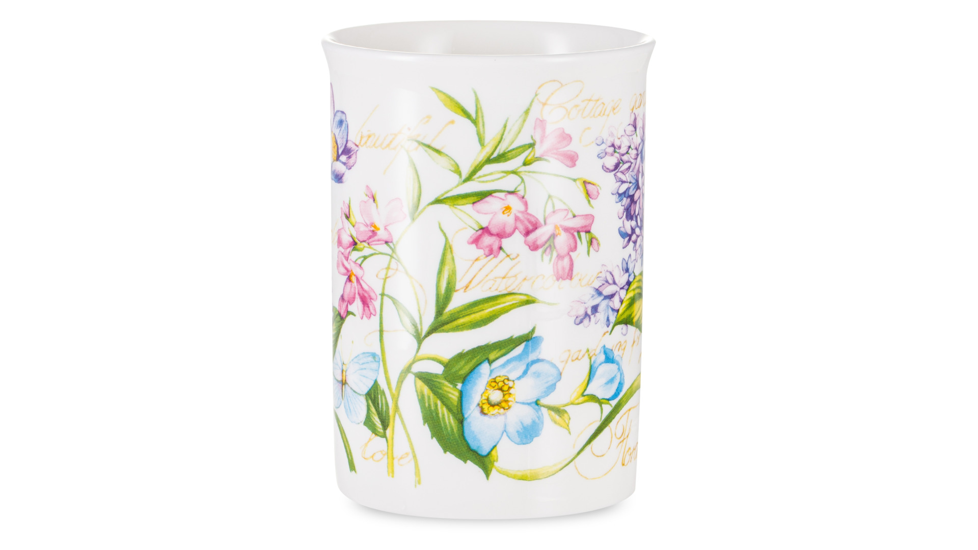 Кружка Just Mugs Buxton Аннабель Сирень 325 мл, фарфор костяной