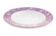 Тарелка суповая ИФЗ Европейская-2 Monplaisir Violet 22,5 см, фарфор твердый, бело-фиолетовый