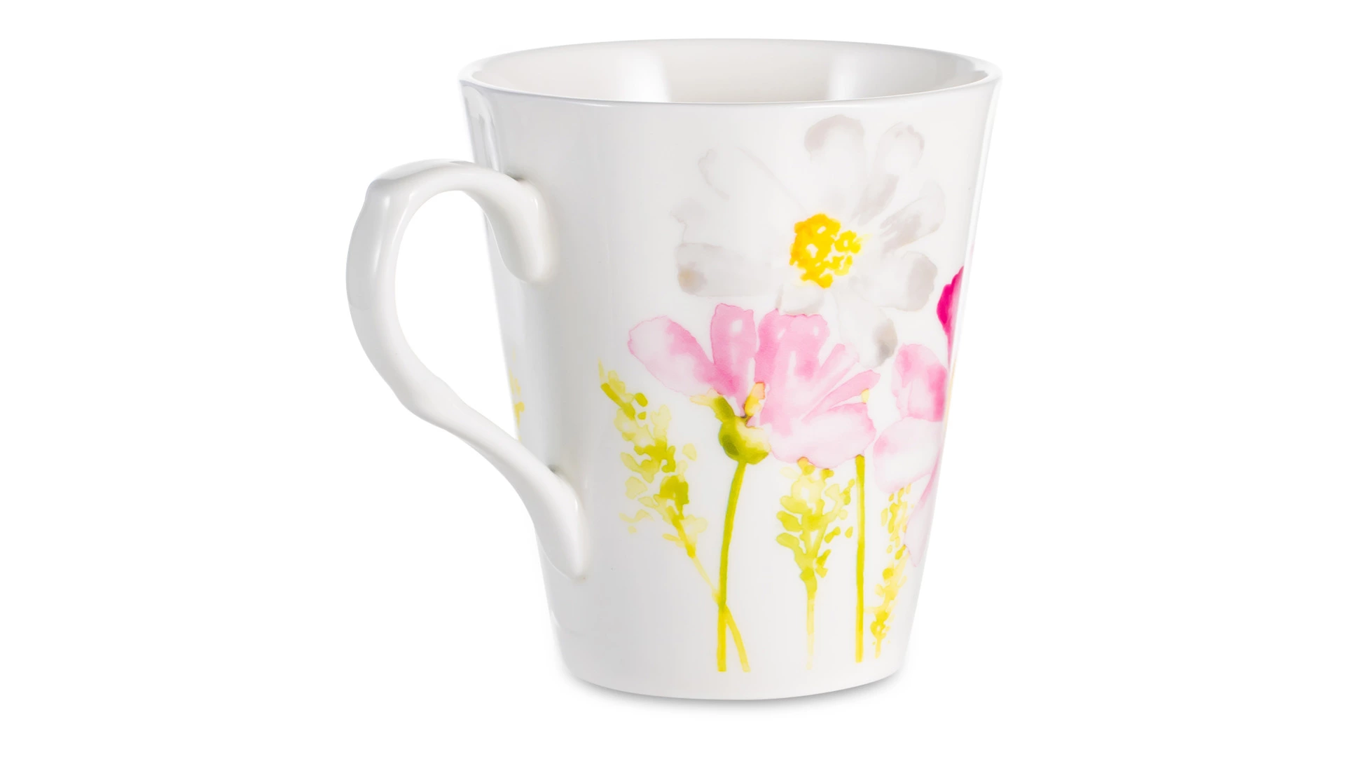 Кружка Just Mugs Heritage Идеальный сад Ромашки 370 мл, фарфор костяной