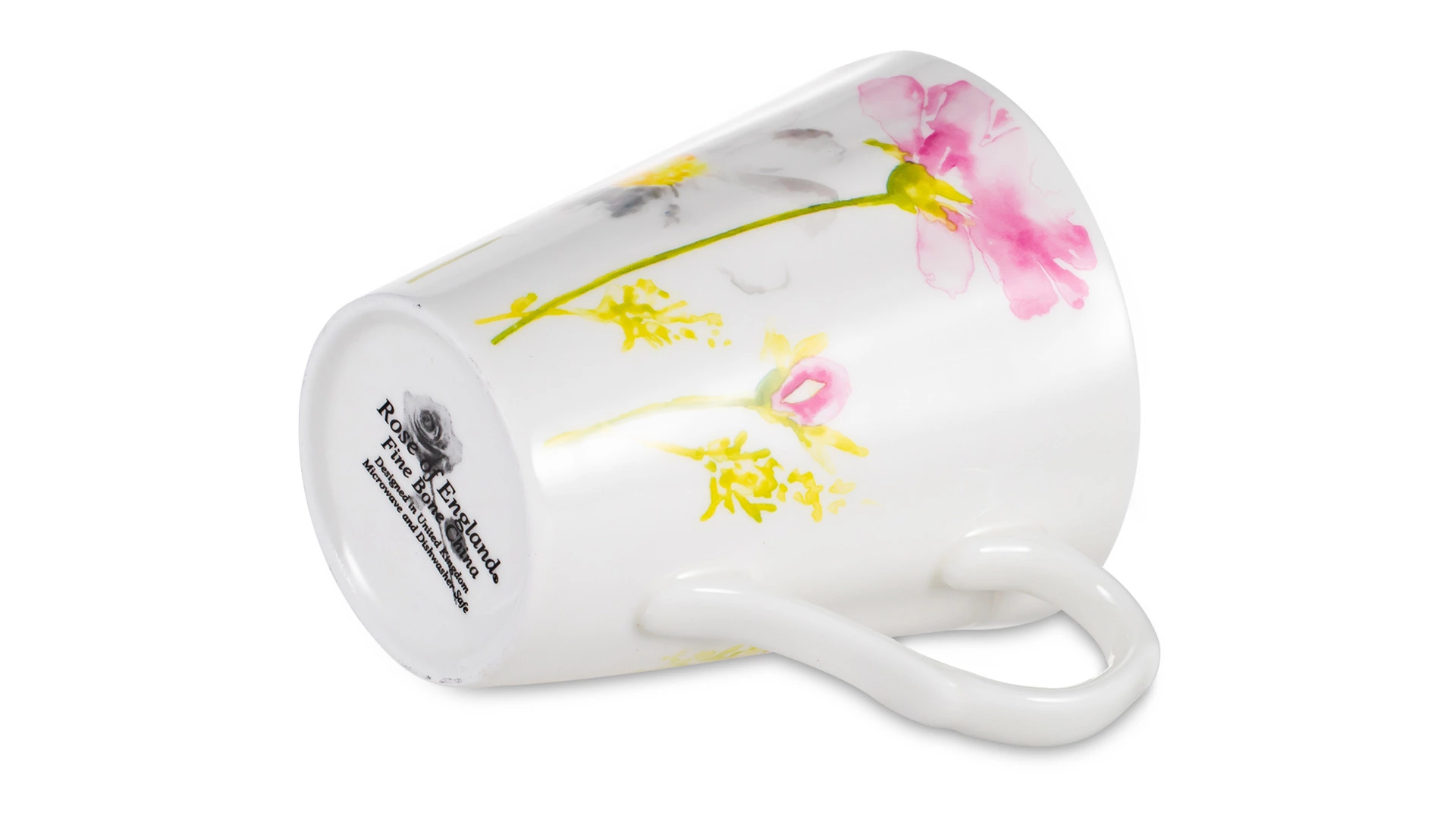 Кружка Just Mugs Heritage Идеальный сад Ромашки 370 мл, фарфор костяной