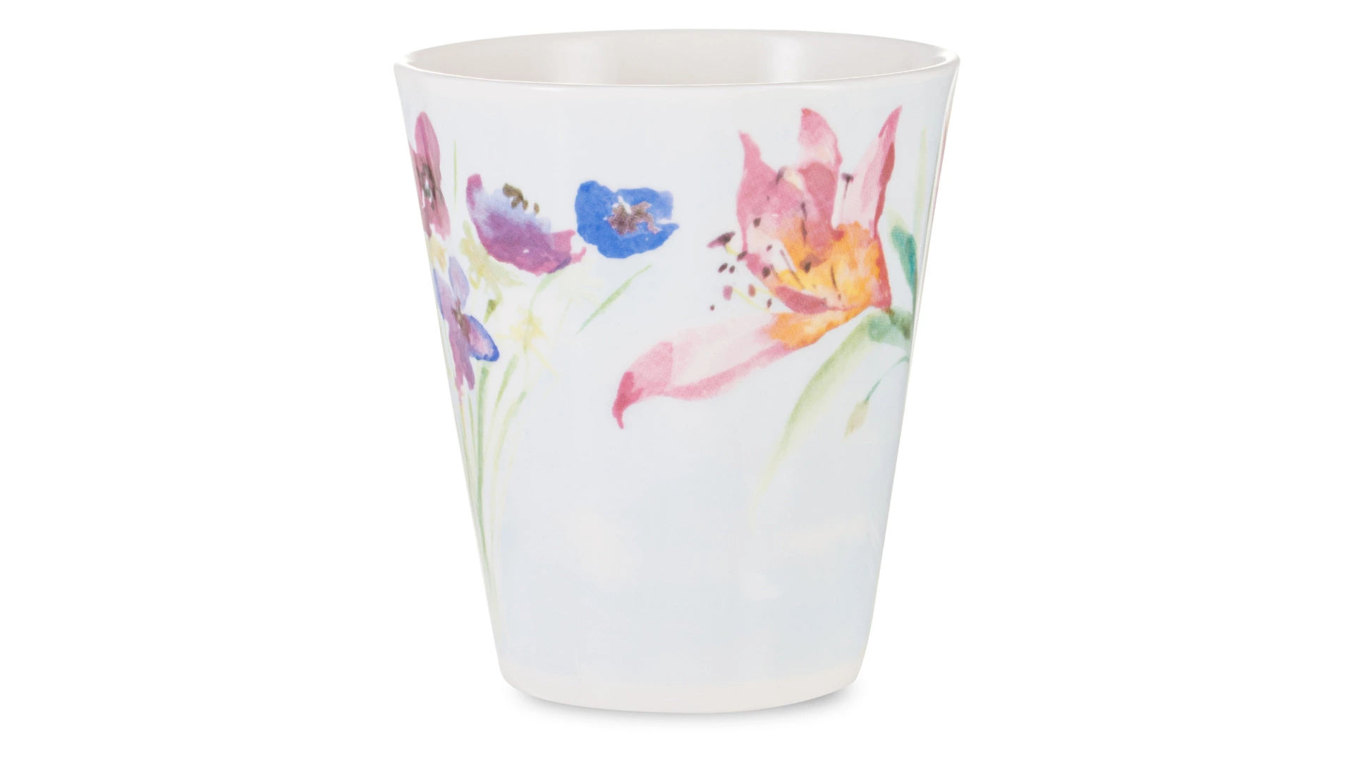 Кружка Just Mugs Heritage Свежие цветы Лилии 370 мл, фарфор костяной