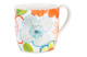 Кружка Just Mugs Jade Цветы Весна 400 мл, фарфор костяной