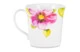 Кружка Just Mugs Mersey Ботанический сад Шиповник 412 мл, фарфор костяной
