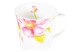 Кружка Just Mugs Mersey Ботанический сад Шиповник 412 мл, фарфор костяной