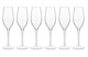 Набор фужеров для шампанского Luigi Bormioli Винея Просекко 200 мл, h23см, 6 шт, п/к