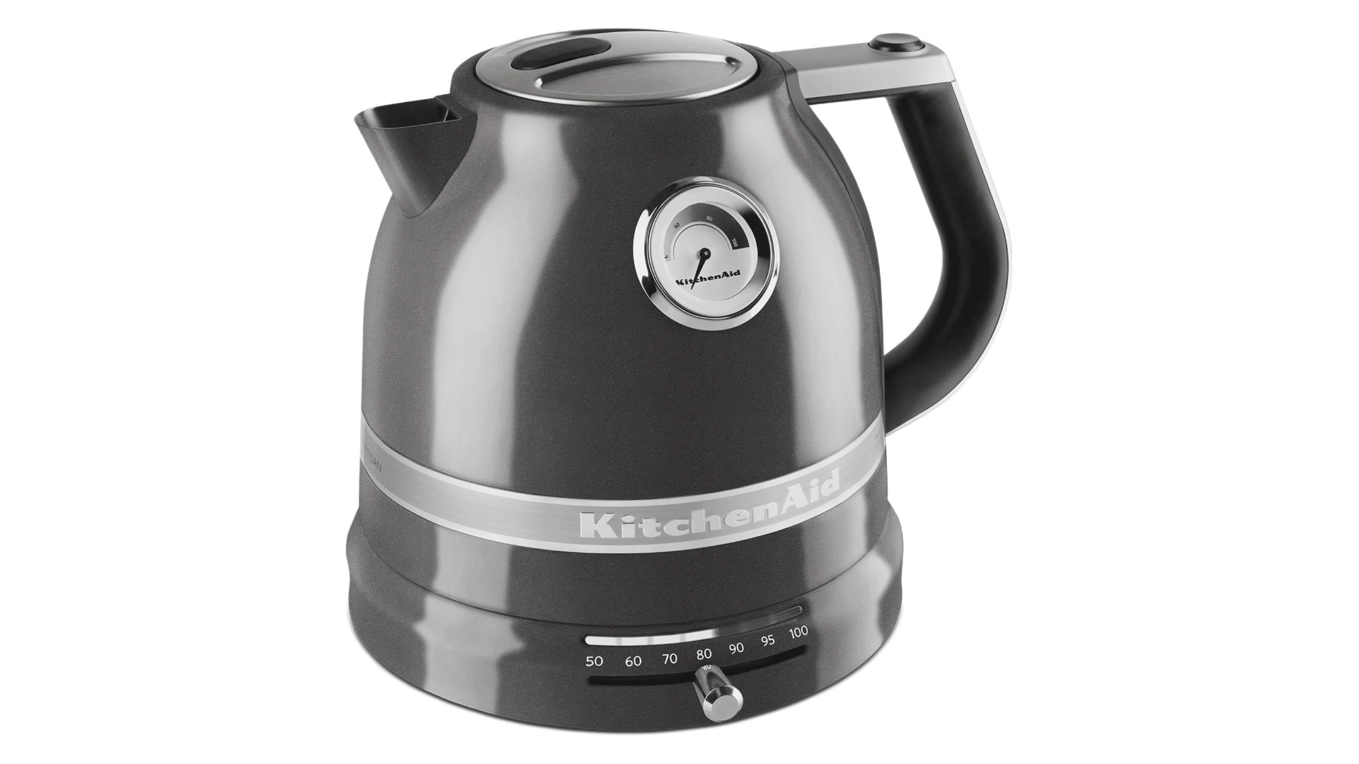 Чайник электрический KitchenAid Artisan 1,5 л, серебряный медальон, 5KEK1522EMS