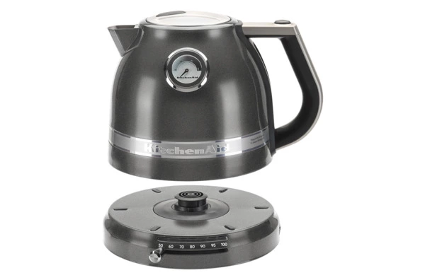 Чайник электрический KitchenAid Artisan 1,5 л, серебряный медальон, 5KEK1522EMS