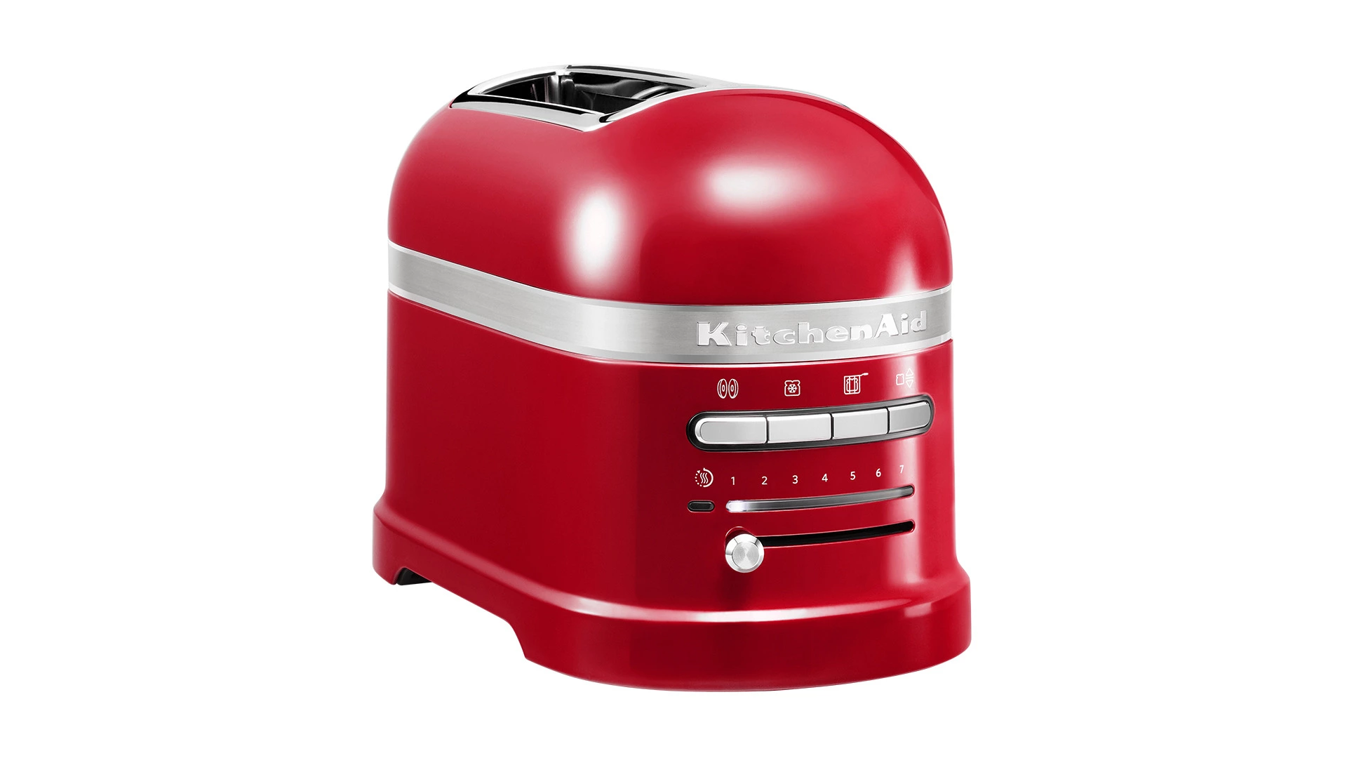 Тостер для 2 тостов KitchenAid Artisan 1250 Вт, красный, 5KMT2204EER