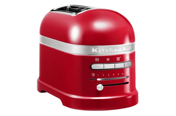 Тостер для 2 тостов KitchenAid Artisan 1250 Вт, красный, 5KMT2204EER