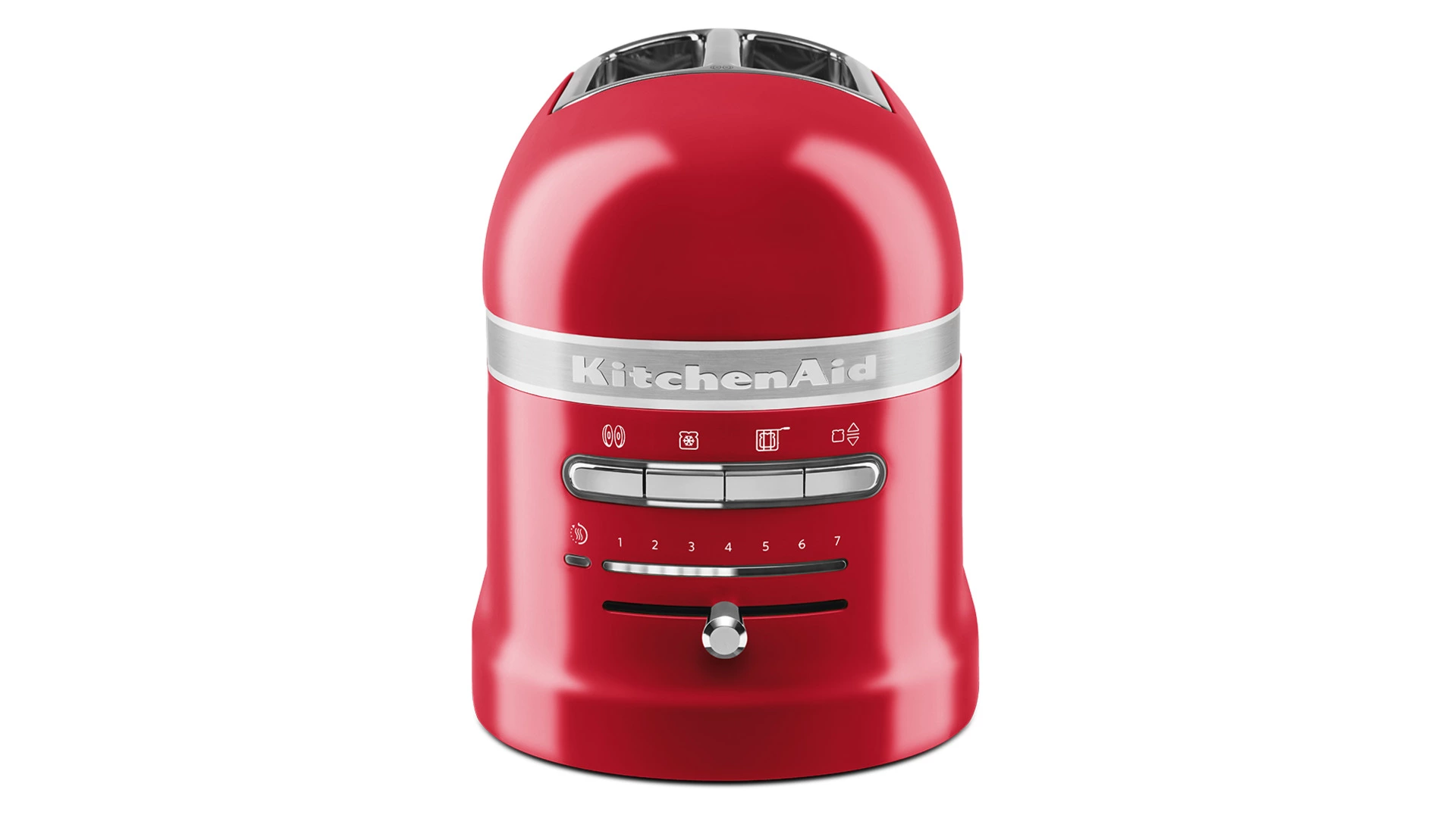 Тостер для 2 тостов KitchenAid Artisan 1250 Вт, красный, 5KMT2204EER