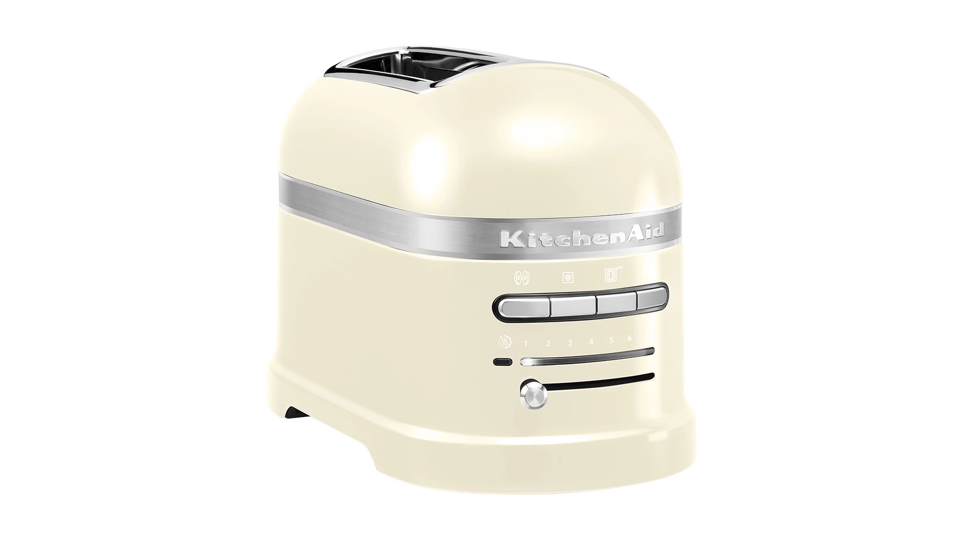 Тостер для 2 тостов KitchenAid Artisan 1250 Вт, 5KMT2204EAC, кремовый