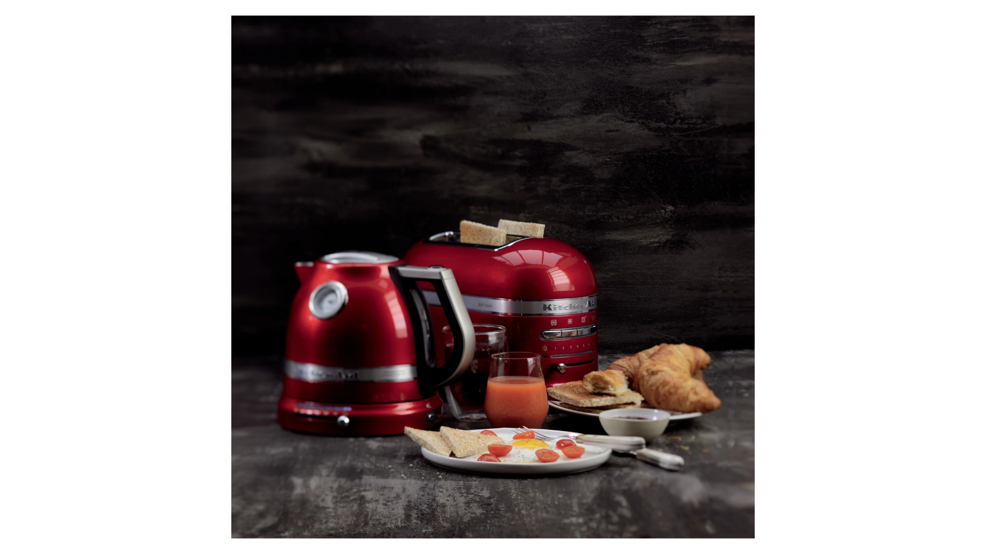 Тостер для 2 тостов KitchenAid Artisan 1250 Вт, карамельное яблоко, 5KMT2204ECA
