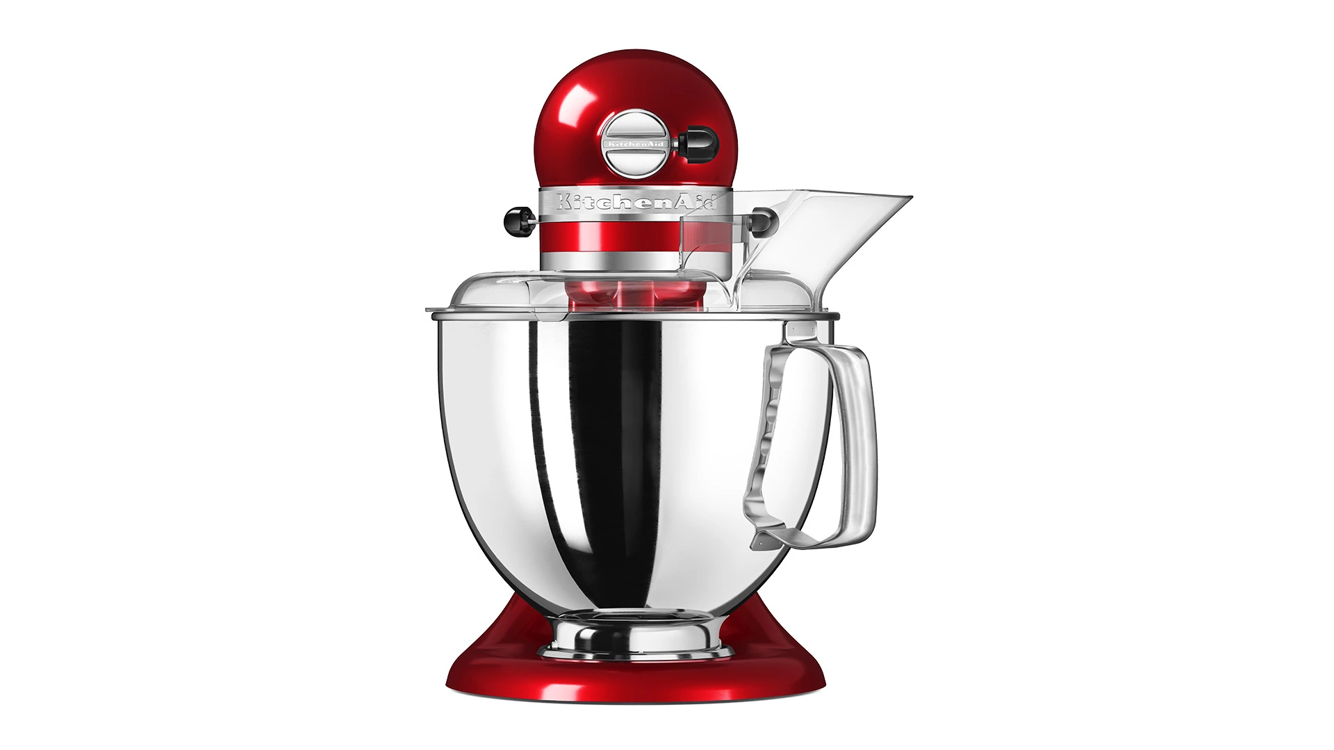 Миксер планетарный KitchenAid Artisan 4,8 л, 4 насадки, экран, 2 чаши, 5KSM175PSECA, карам.яблоко