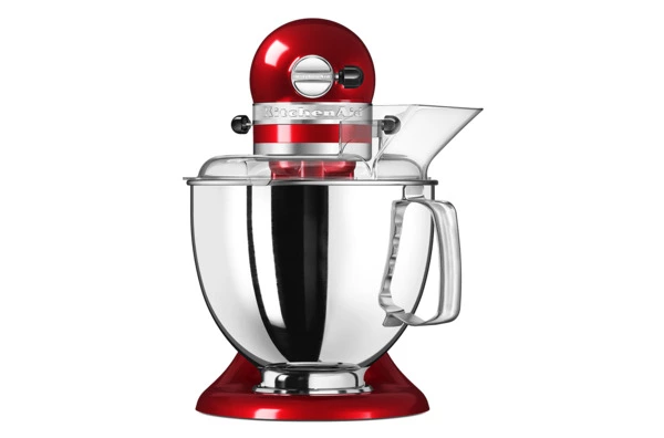 Миксер планетарный KitchenAid Artisan 4,8 л, 4 насадки, экран, 2 чаши, 5KSM175PSECA, карам.яблоко