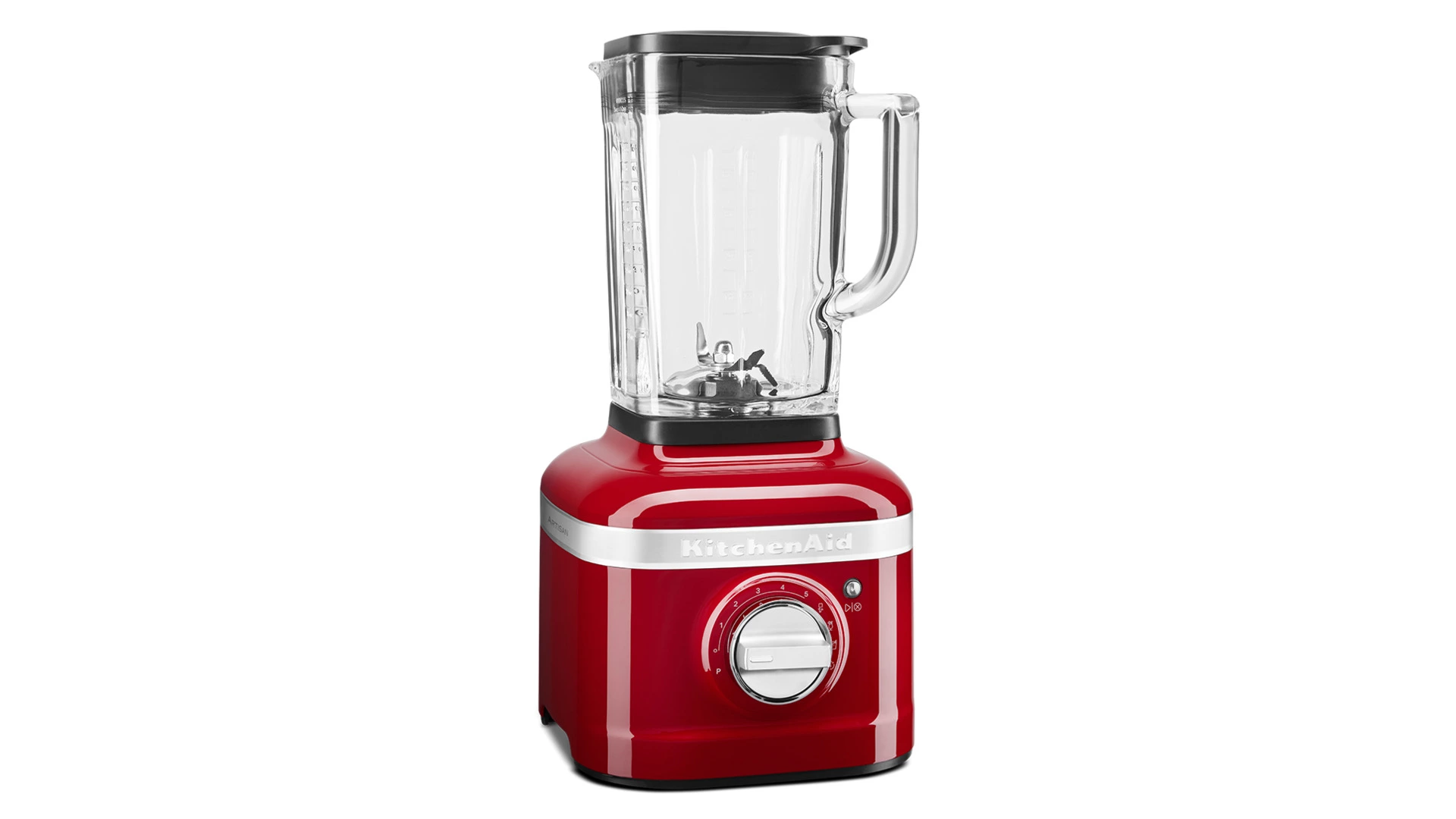 Блендер стационарный KitchenAid Artisan K400, стеклянный стакан 1,4 л, карамельное яблоко, 5KSB4026E