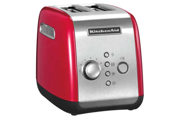 Тостер на 2 тоста моторизованный KitchenAid, красный, 5KMT221EER