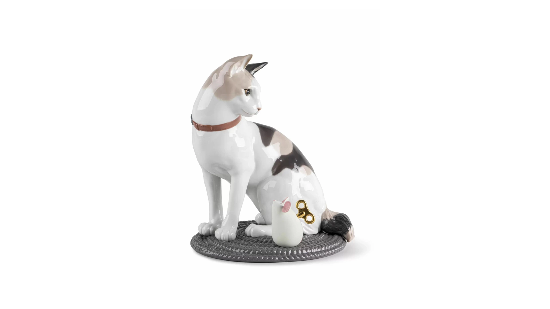 Фигурка Lladro Кошки - мышки 33х22 см, фарфор