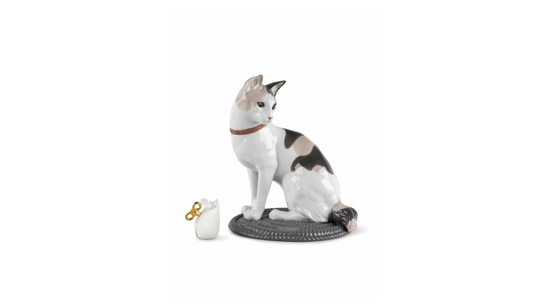 Фигурка Lladro Кошки - мышки 33х22 см, фарфор