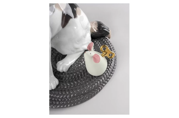 Фигурка Lladro Кошки - мышки 33х22 см, фарфор