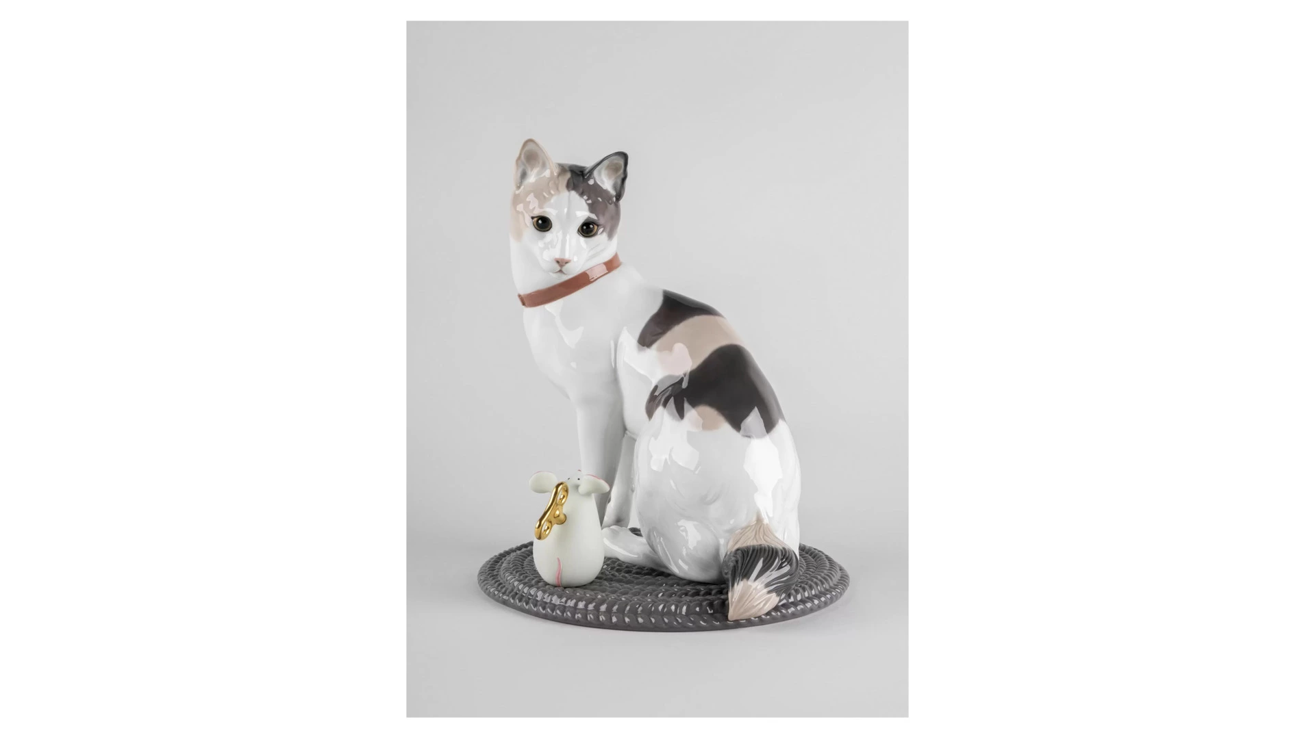 Фигурка Lladro Кошки - мышки 33х22 см, фарфор