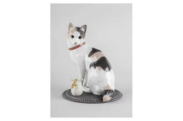 Фигурка Lladro Кошки - мышки 33х22 см, фарфор