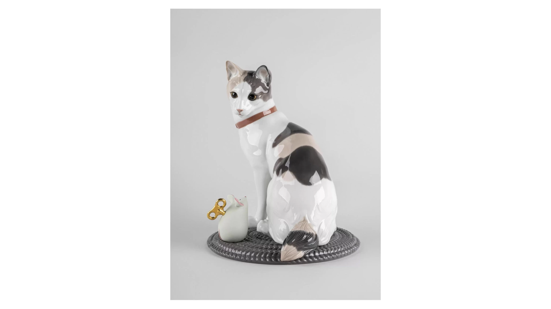 Фигурка Lladro Кошки - мышки 33х22 см, фарфор