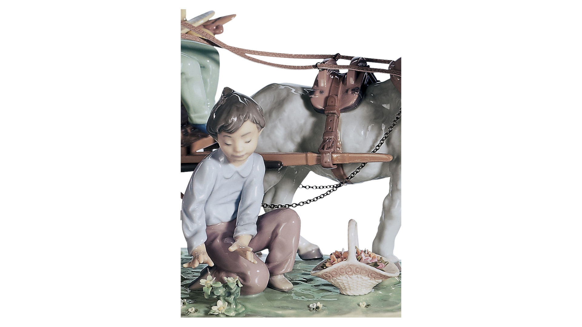 Фигурка Lladro Очаровательная детская скульптура 23х47х29 см, фарфор