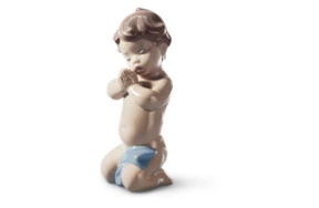 Фигурка Lladro Детская молитва 7х13 см, фарфор