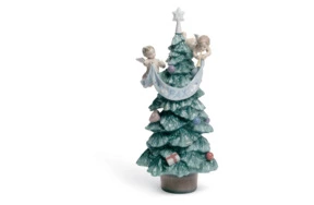 Фигурка Lladro Рождественская ель 13х28 см, фарфор