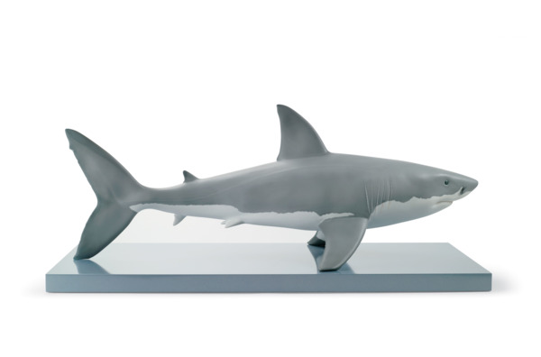 Фигурка Lladro Белая акула 76х32 см, фарфор