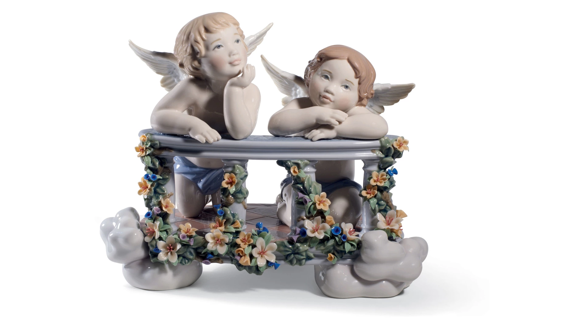 Фигурка Lladro Небесный балкон 27х22 см, фарфор