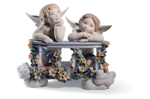 Фигурка Lladro Небесный балкон 27х22 см, фарфор