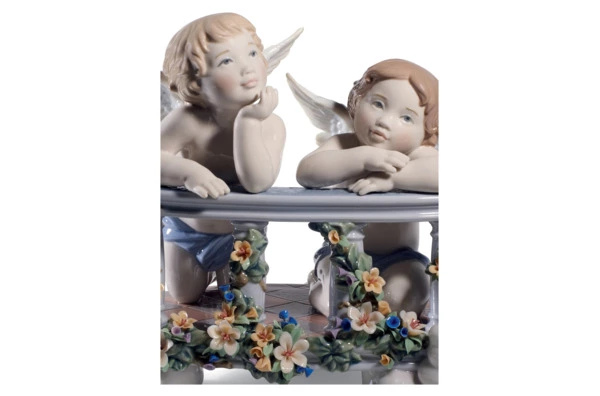 Фигурка Lladro Небесный балкон 27х22 см, фарфор