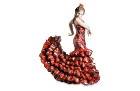 Фигурка Lladro Искусство фламенко 27х47 см, фарфор