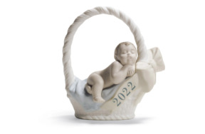 Фигурка Lladro Рожденный в 2022 9х10 см, фарфор