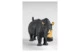 Фигурка Lladro Носорог 22х45 см, фарфор, черная