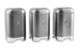 Набор банок для хранения KitchenCraft 11х19 см, 3 шт, сталь нержавеющая, серый, п/к